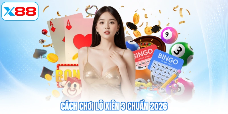 Cách chơi lô xiên 3 chuẩn 2026