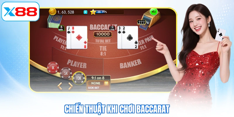 Chiến thuật khi chơi baccarat