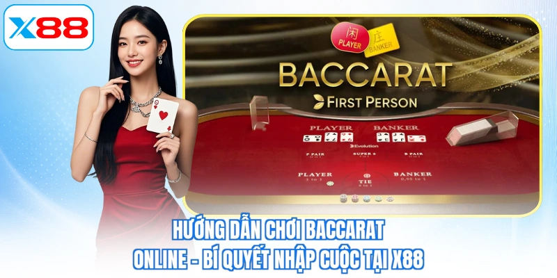 hướng dẫn chơi baccarat online