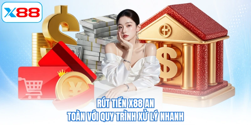 Rút tiền X88 an toàn với quy trình xử lý nhanh